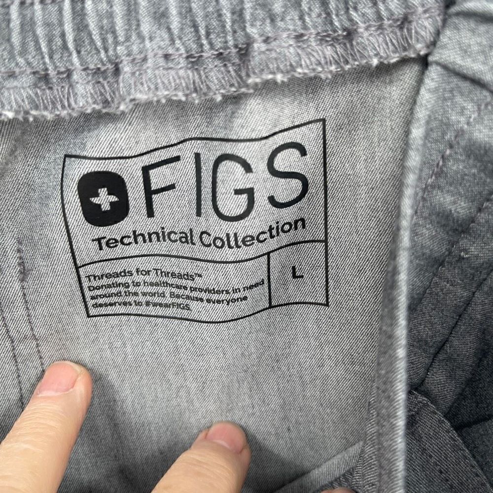 Figs Gray Technical Collection Polyblend Drawstri… - image 4